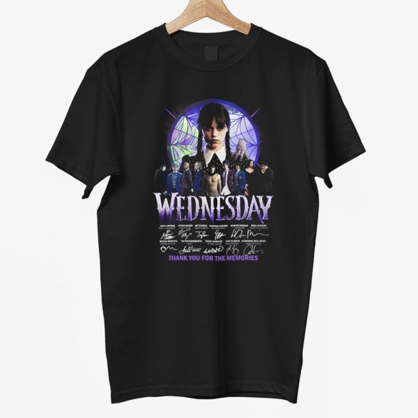 Wednesday TV Series Thank You For Memories Shirt 5