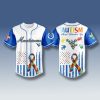 West Virginia Mountaineers Autism Awareness Month Jersey 2025