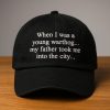 When I Was A Young Warthog My Father Took Me Into The City Hat 1