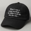 When I Was A Young Warthog My Father Took Me Into The City Hat