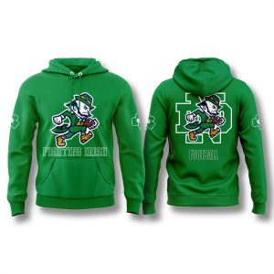 Notre Dame New Logo Leprechaun 2025 Hoodie 1