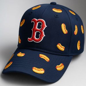 Boston Red Sox Hot Dog Hat 1