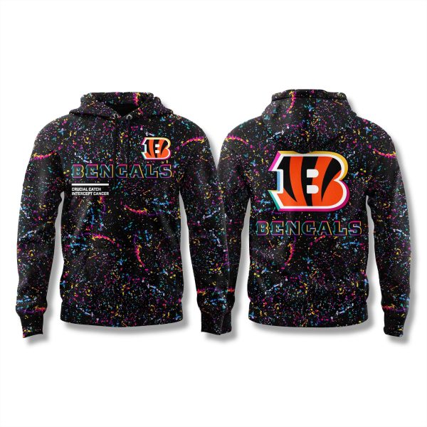 2025 Bengals Crucial Catch Hoodie 1