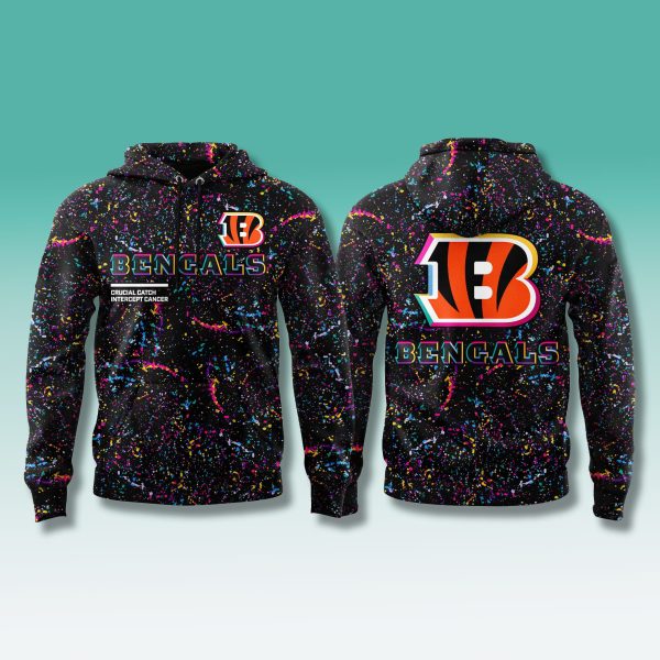 2025 Bengals Crucial Catch Hoodie