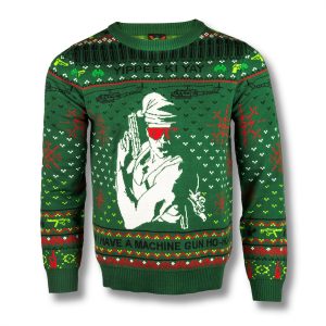 Yippee Ki Yay I Have A Machine Gun Ugly Christmas Sweater 1