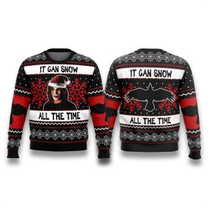 The Crow Eric Draven It Can Snow All The Time Ugly Sweater 1