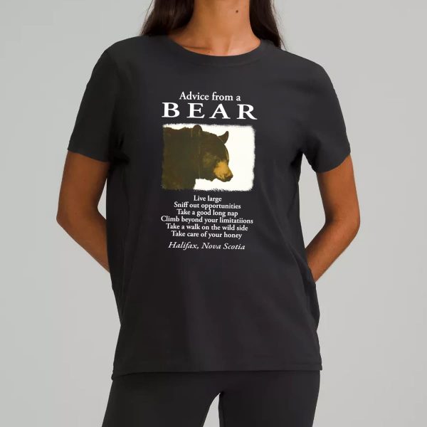 Advice From A Bear Live Large Sniff Out Opportunities Shirt 5