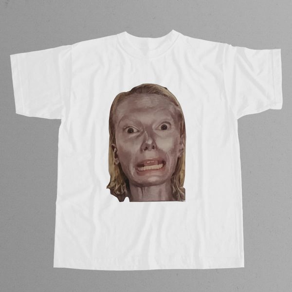 Alex Consani Face Fashion Week Affect Shirt 12