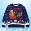 All Board The Trump Sleigh Ugly Christmas Sweater