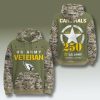 Arizona Cardinals US Army 250th Birthday Camo Hoodie