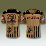 Atlanta Falcons USMC 250th Birthday Jersey 2025