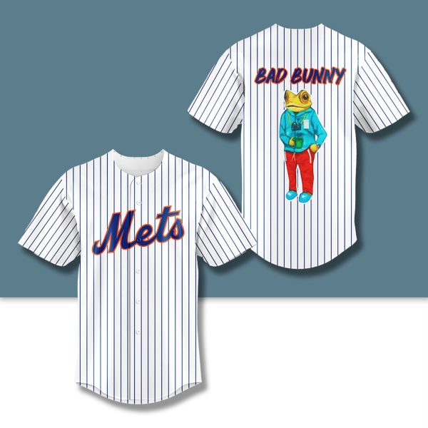 Bad Bunny Mets Jersey 2025