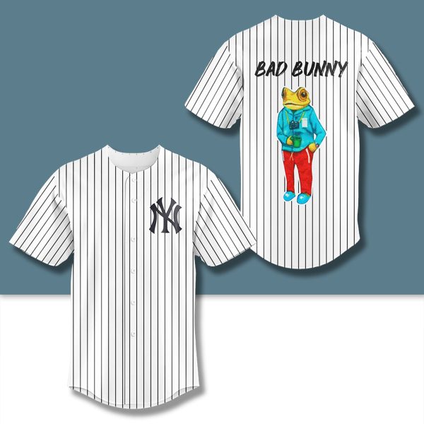 Bad Bunny Yankees Jersey 2025