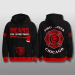 Bears Firefighter Appreciation Night Hoodie 2025