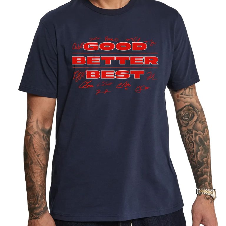 Bears Good Better Best Shirt