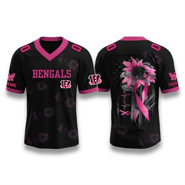 Bengals x Breast Cancer Awareness Month 2025 Jersey