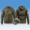 Bills Cold Front 2025 Salute to Service Hoodie