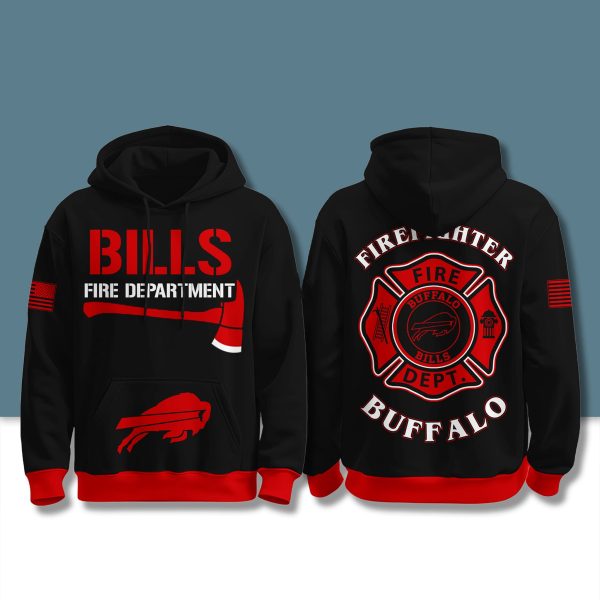 Bills Firefighter Appreciation Night 2025 Hoodie