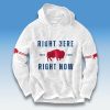 Bills Right Here Right Now 2025 Waffle Hoodie