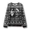 Black Death Ugly Christmas Sweater 1