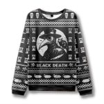 Black Death Ugly Christmas Sweater