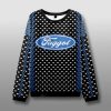 Blue Faggot Y2K Ugly Chrismas Sweater