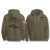 Broncos Salute To Service Military Hoodie 2025