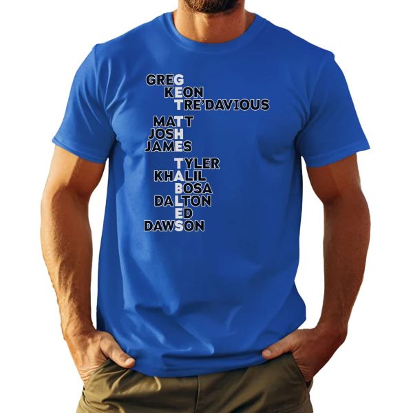 Buffalo Bills Get the Tables Names 2025 Shirt 1