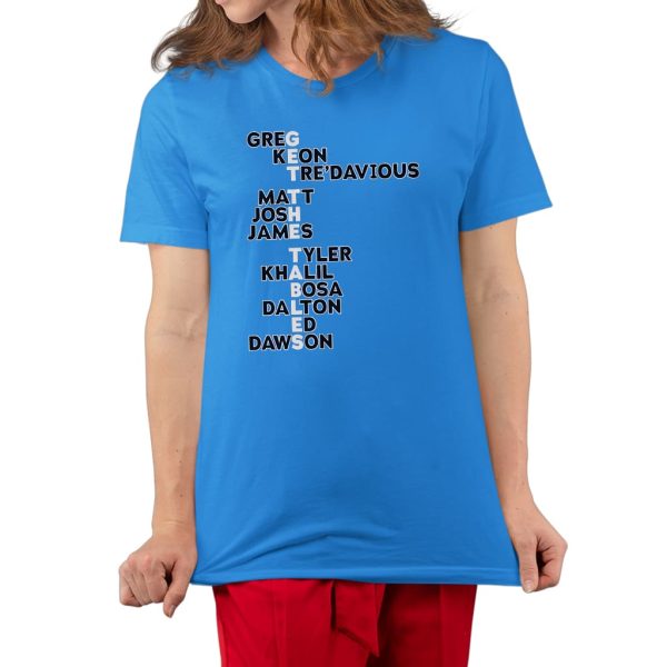 Buffalo Bills Get the Tables Names 2025 Shirt 2