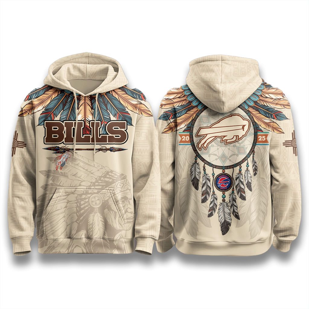 Buffalo Bills Native American Heritage Month 2025 Hoodie