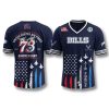 Buffalo Bills x US Air Force 78th Birthday Jersey 2025 1