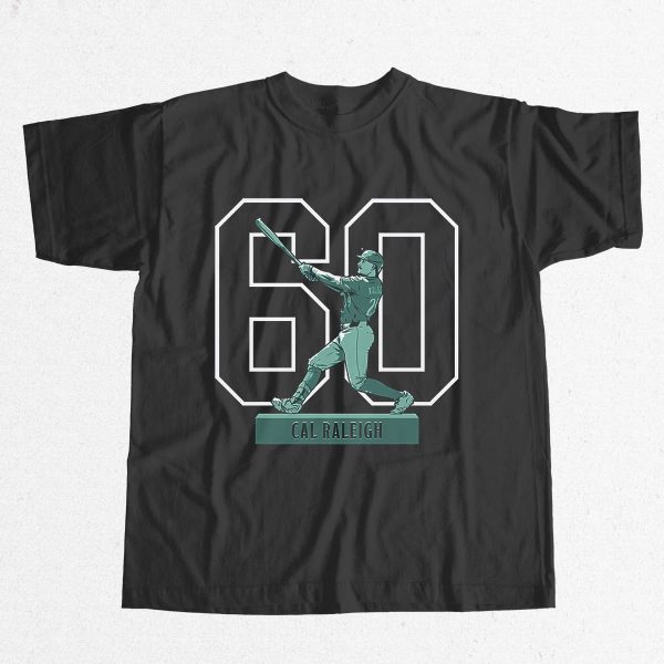 Cal Raleigh 60th Home Run Season Shirt 13