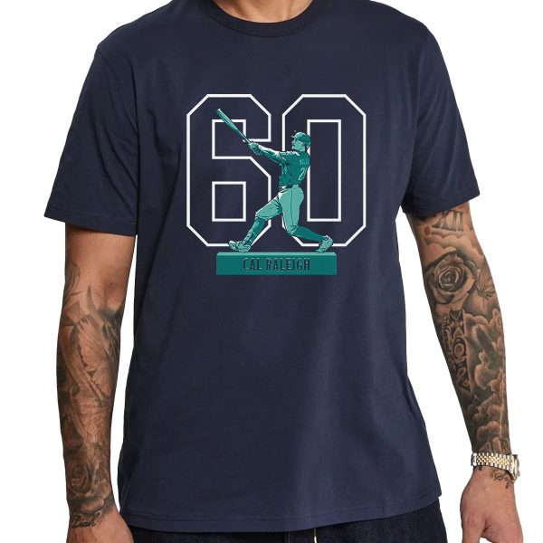 Cal Raleigh 60th Home Run Season Shirt 14