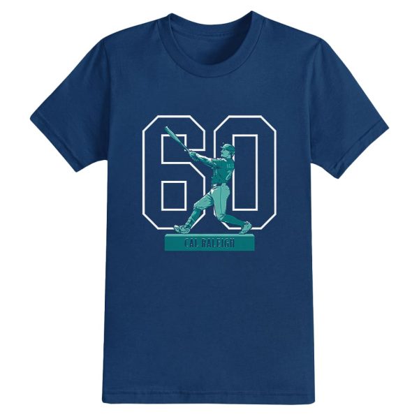 Cal Raleigh 60th Home Run Season Shirt 16