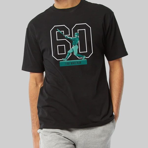Cal Raleigh 60th Home Run Season Shirt 18