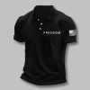 Charlie Kirk Freedom Polo Shirt 2
