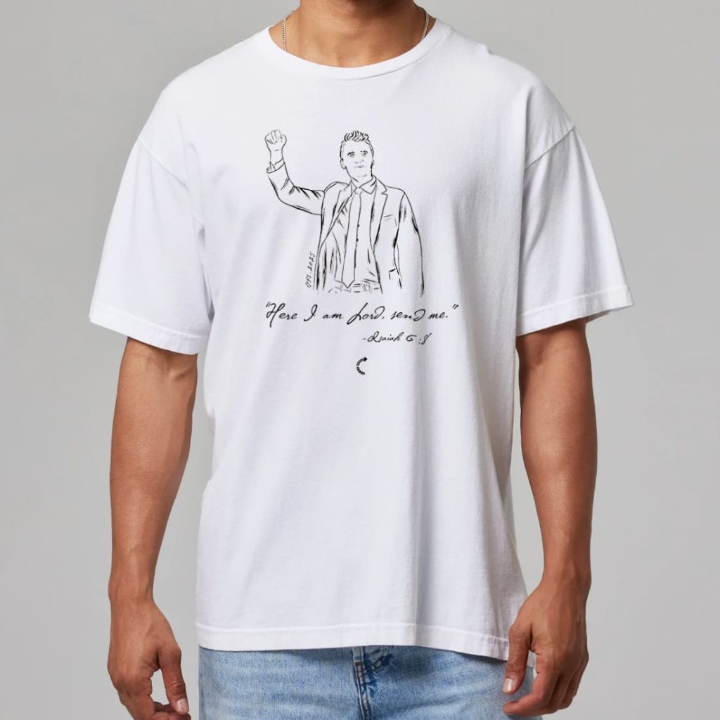 Lord Send Rival Merch Charlie Kirk Here I Am Lord Send Me Shirt