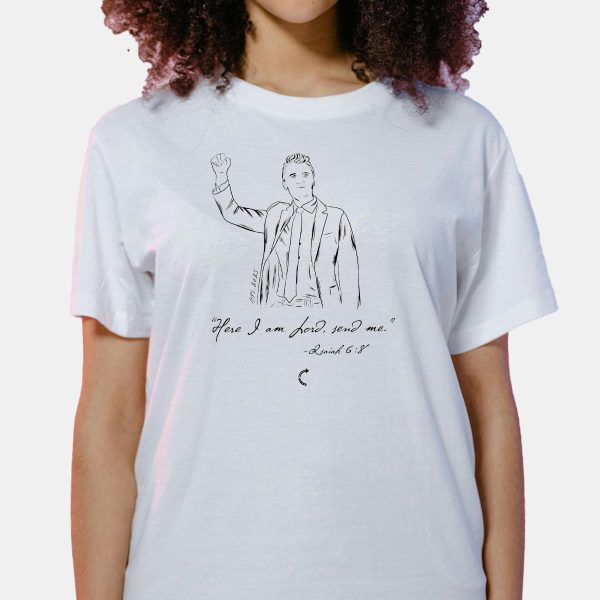 Charlie Kirk Here I Am Lord Send Me Shirt 2