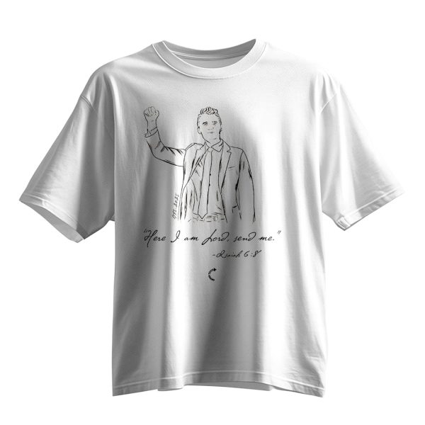 Charlie Kirk Here I Am Lord Send Me Shirt 5