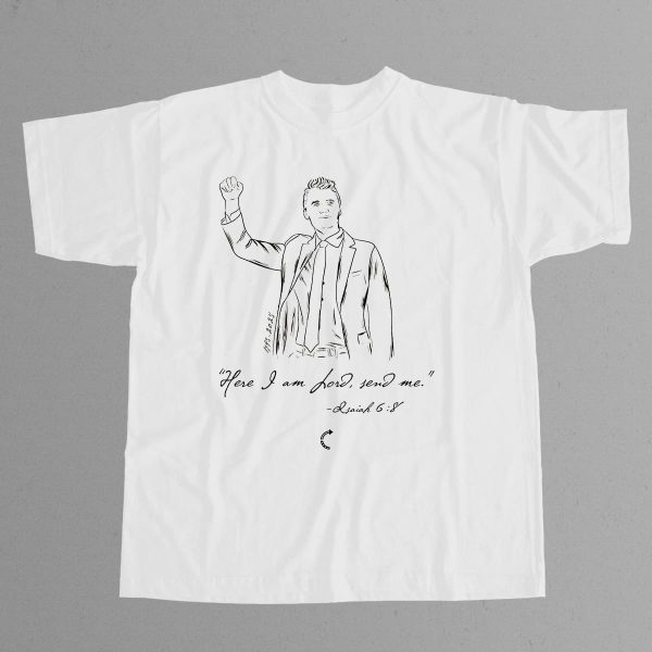 Charlie Kirk Here I Am Lord Send Me Shirt 6