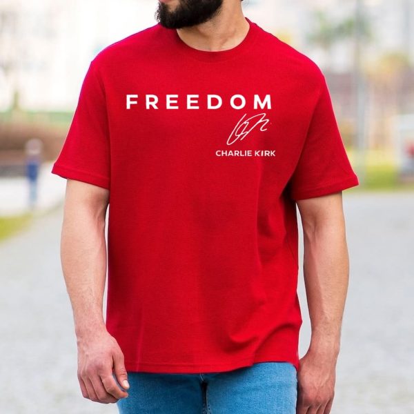 Charlie Kirk Red Freedom Shirt 2