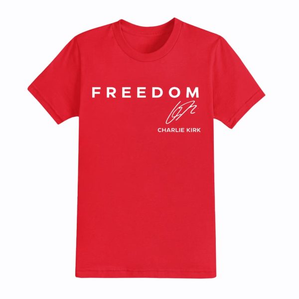 Charlie Kirk Red Freedom Shirt 3