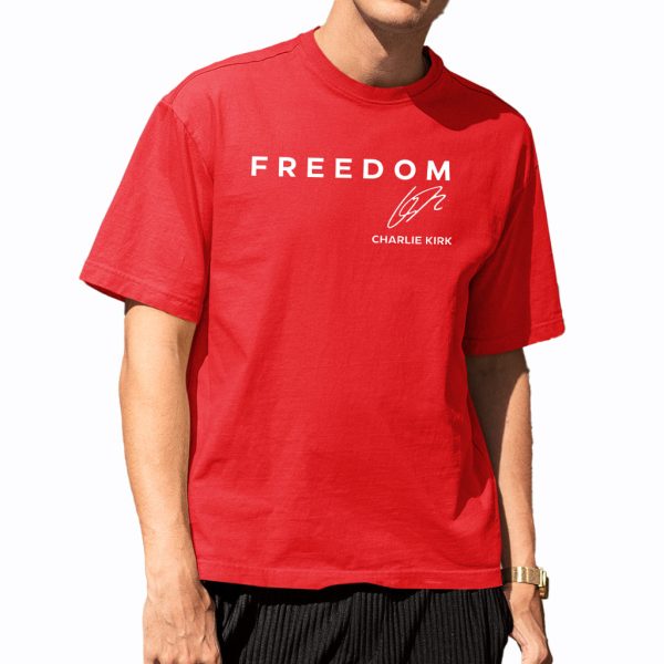 Charlie Kirk Red Freedom Shirt 4