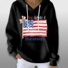 Charlie Kirk Red White And Blueberries Waffle Hoodie