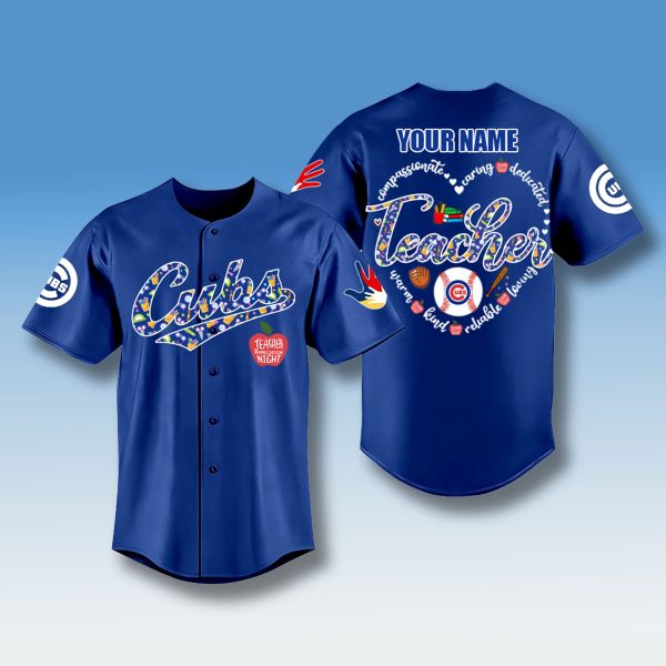 Chicago Cubs Teacher Appreciation Night 2025 Jersey