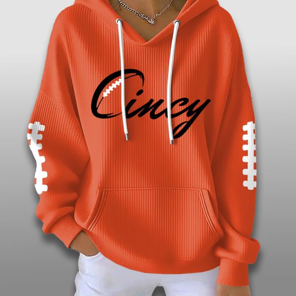 Cincinnati Bengals Cincy Waffle Hoodie 2025 1