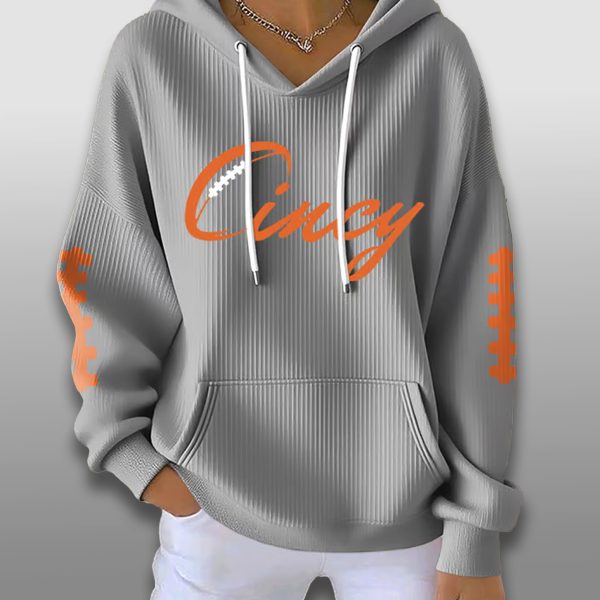 Cincinnati Bengals Cincy Waffle Hoodie 2025 2