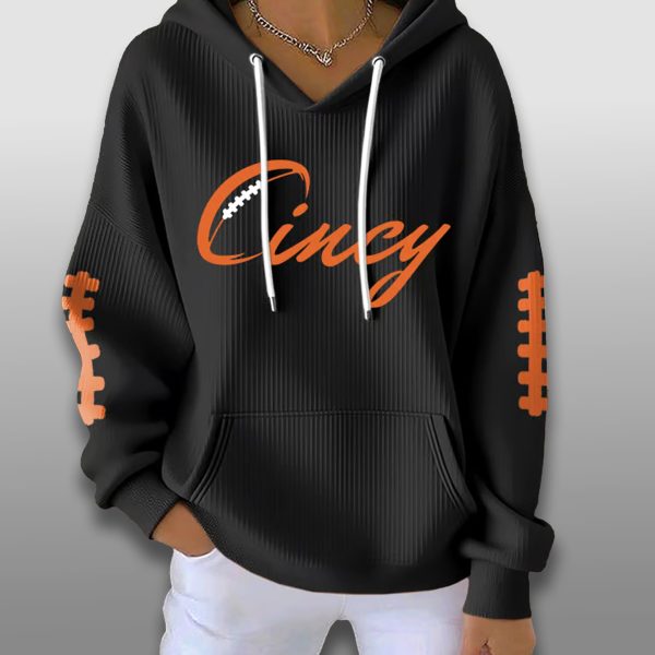 Cincinnati Bengals Cincy Waffle Hoodie 2025