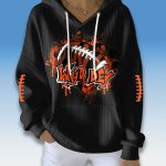Bengals Who Dey Waffle Hoodie