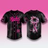 Cincinnati Reds Breast Cancer Month 2025 Black Jersey